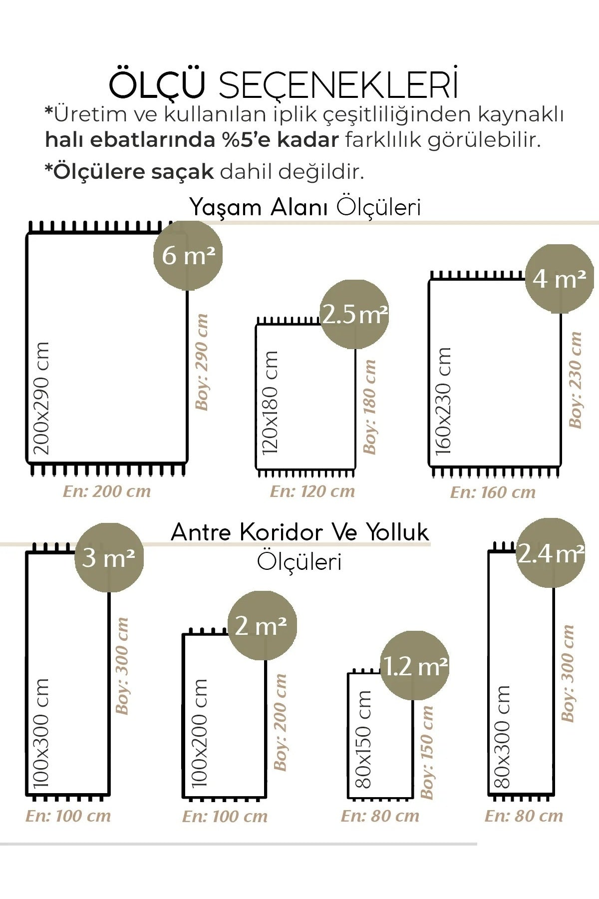 Püsküllü Serisi Gri Bohem Halı