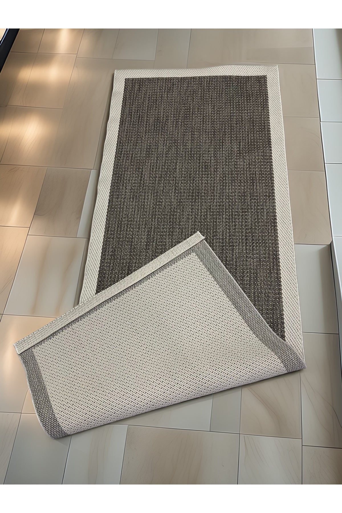 Jüt Sisal Serisi Krem Sisal Halı
