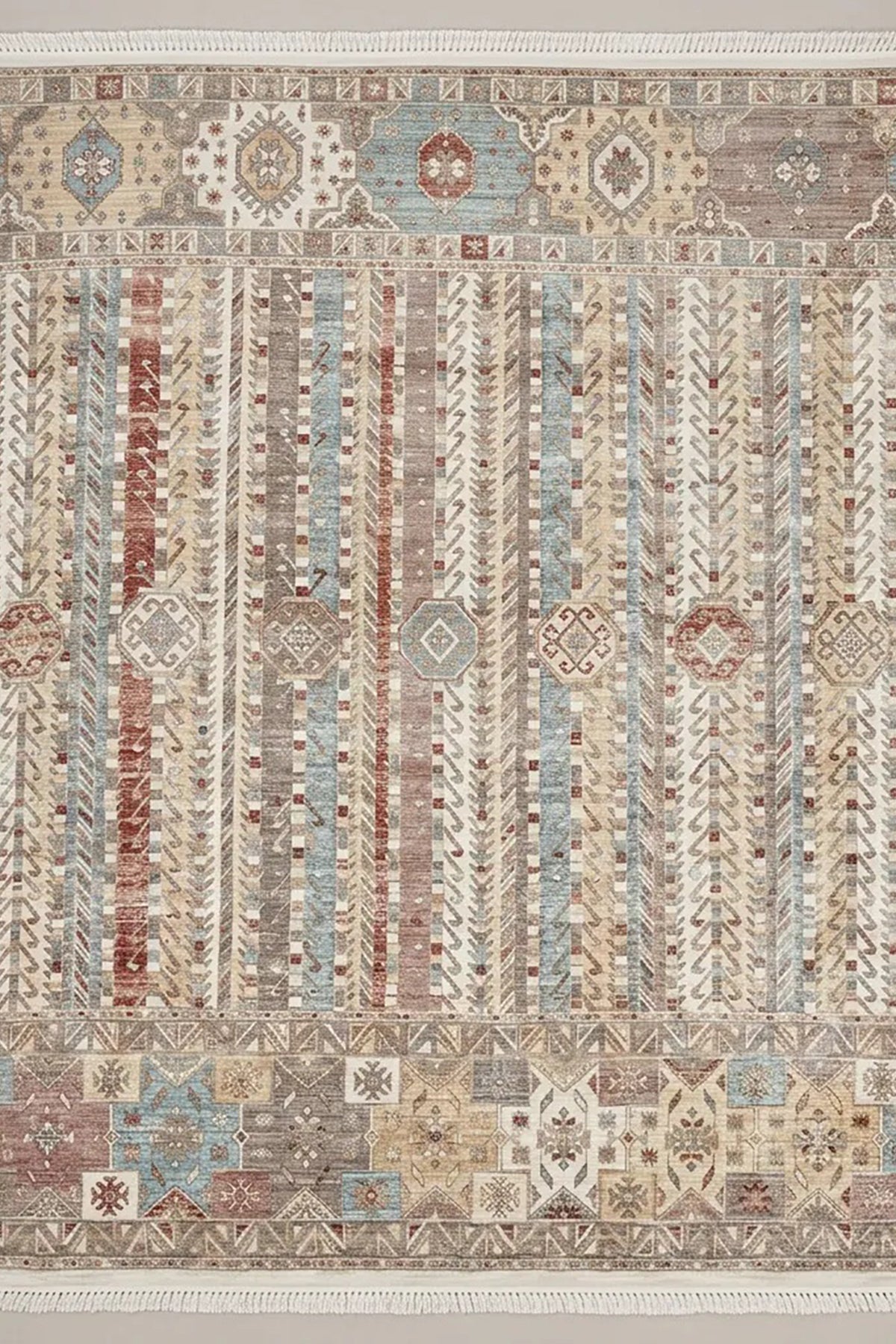 Antia Serisi Çok Renkli Vintage Halı