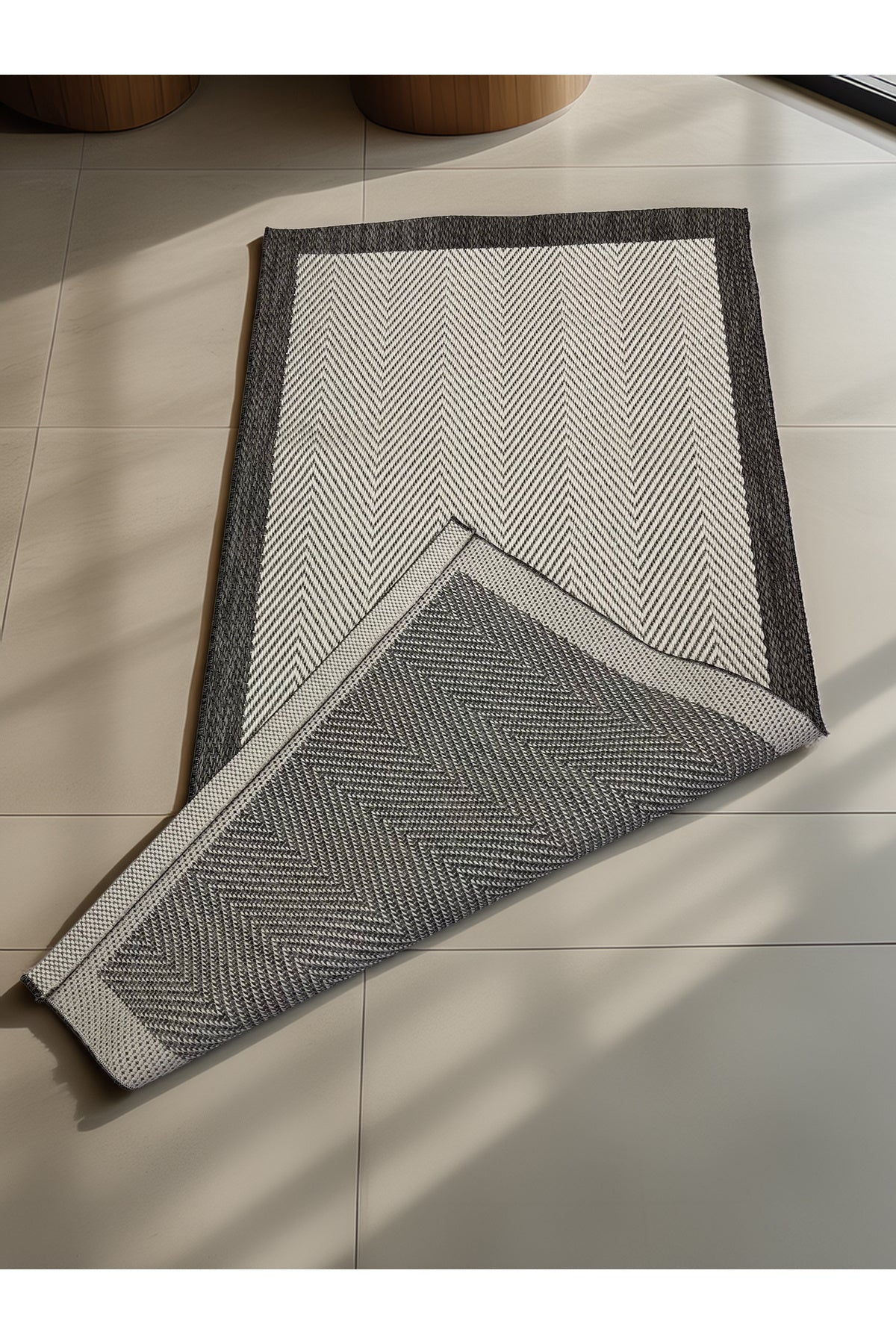 Jüt Sisal Serisi Çok Renkli Sisal Halı