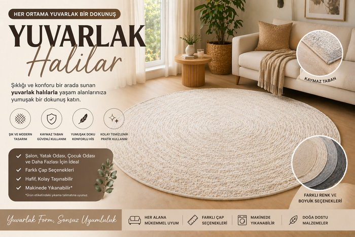 Yuvarlak Halılar