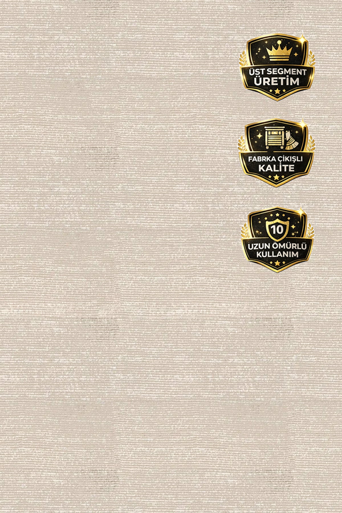 Hayal Serisi Bej Bambu Halı