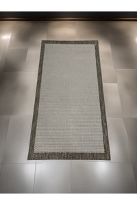 Jüt Sisal Serisi Kahverengi Krem Sisal Halı